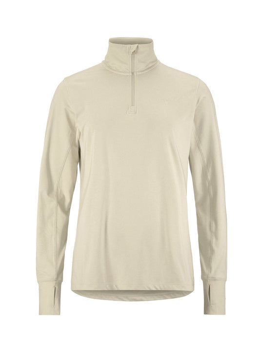 Women's Flow HZ LS - PLASTER-MELANGE Craft Sportswear NA
