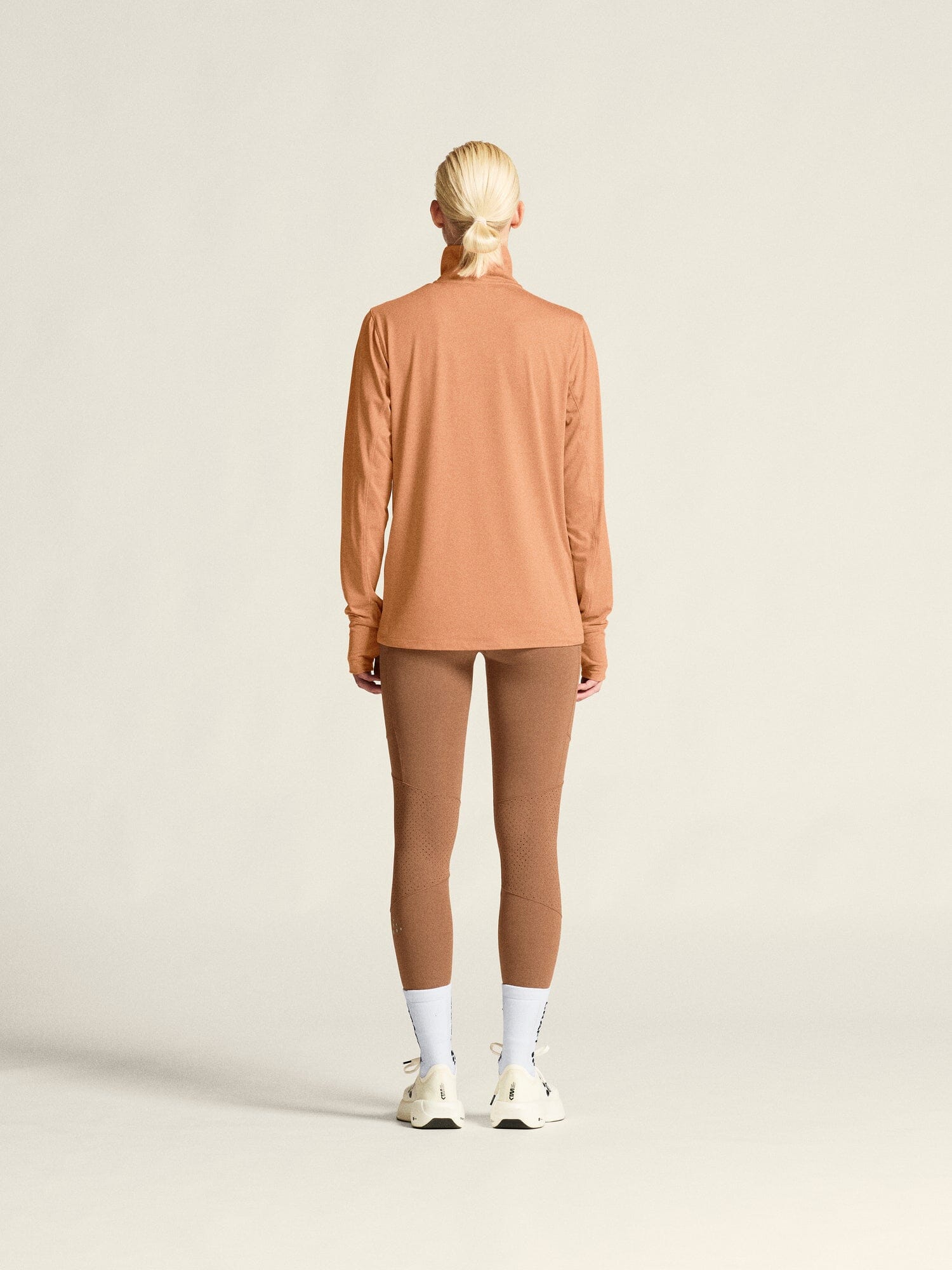 Women's Flow HZ LS - SYRUP/MELANGE Craft Sportswear NA