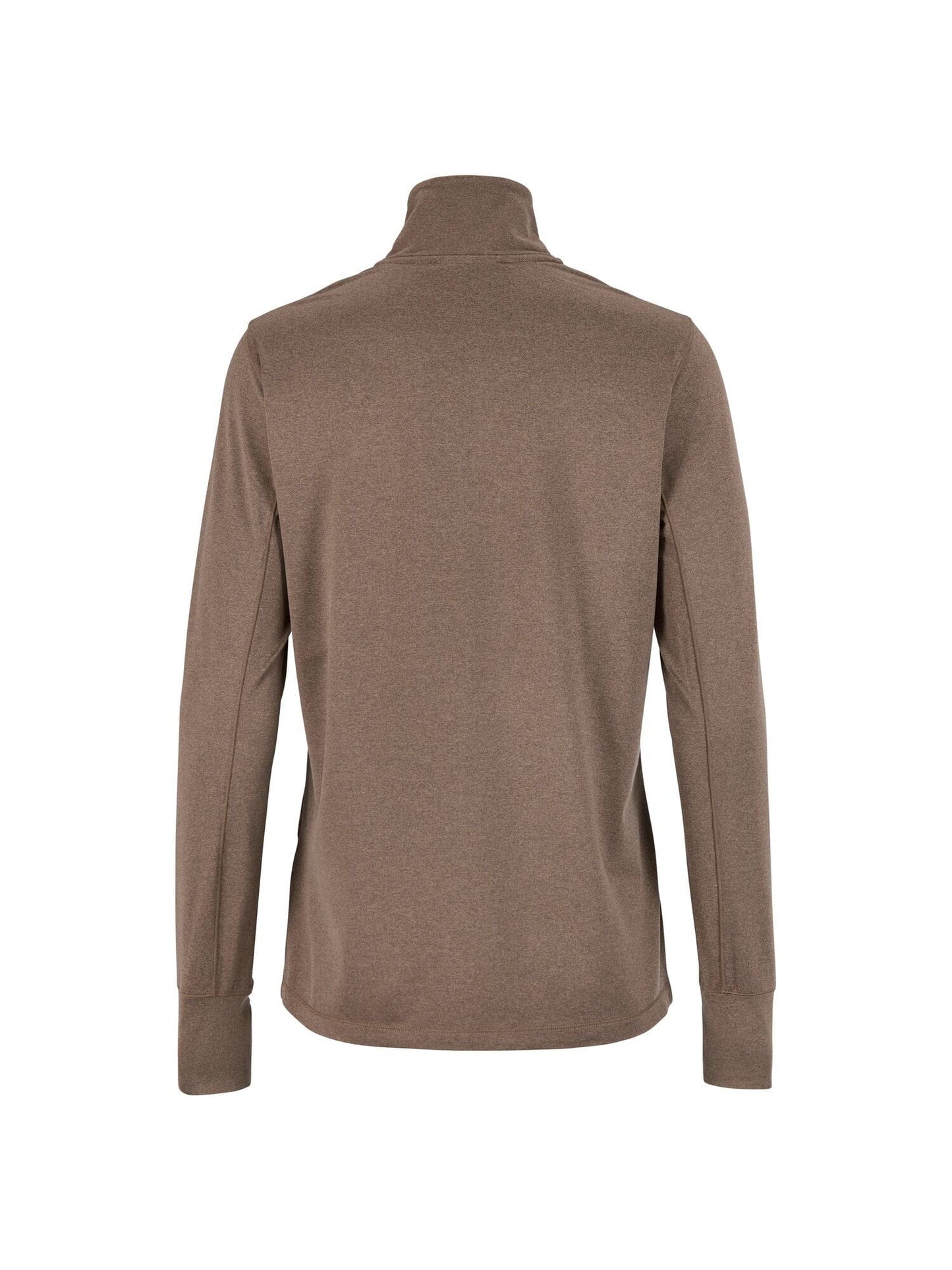 Women's Flow HZ LS - Plum Taupe Melange Women's Midlayers and Hoodies Craft Sportswear NA