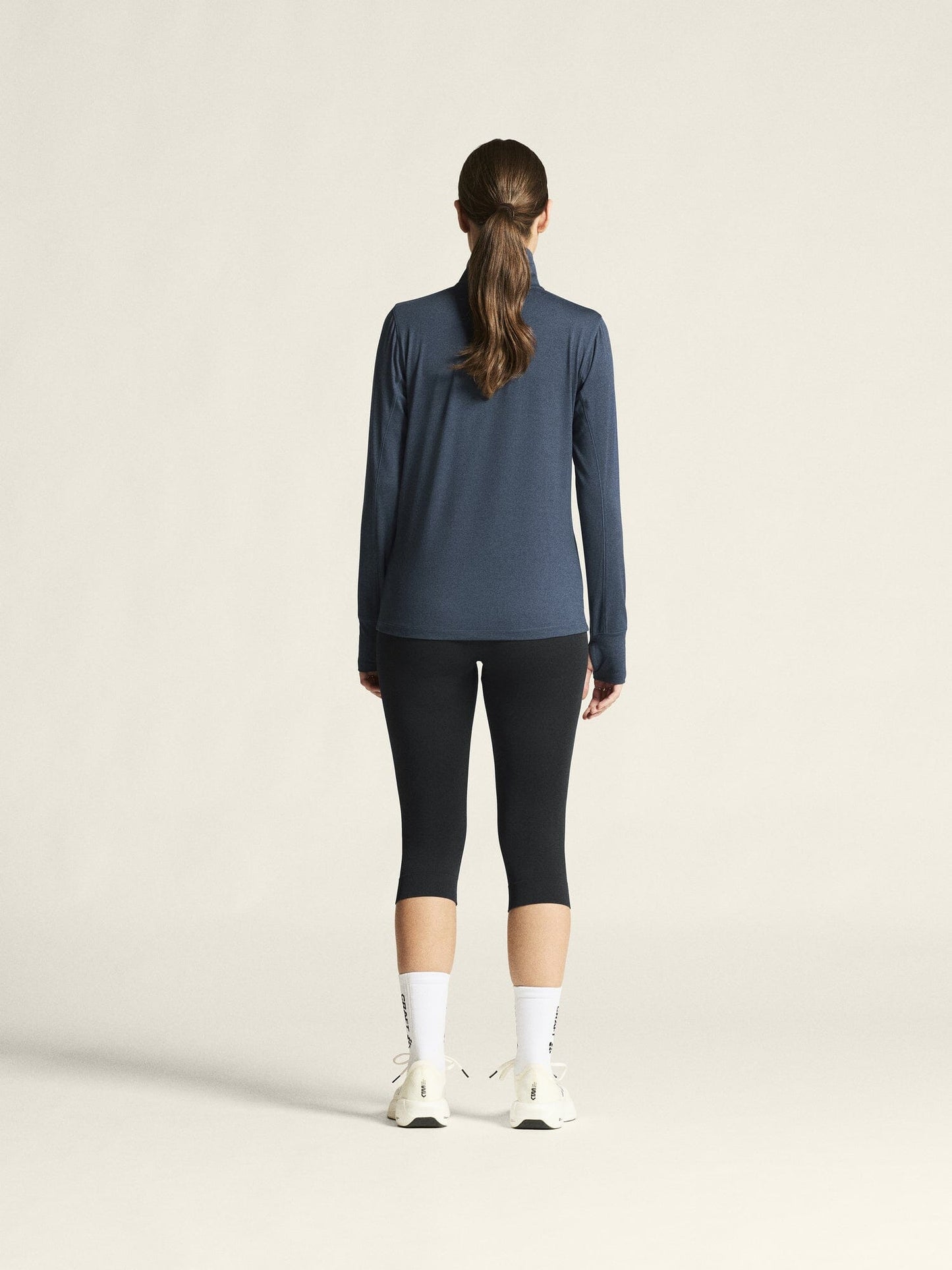 Women's Flow HZ LS - NORTH/MELANGE Craft Sportswear NA