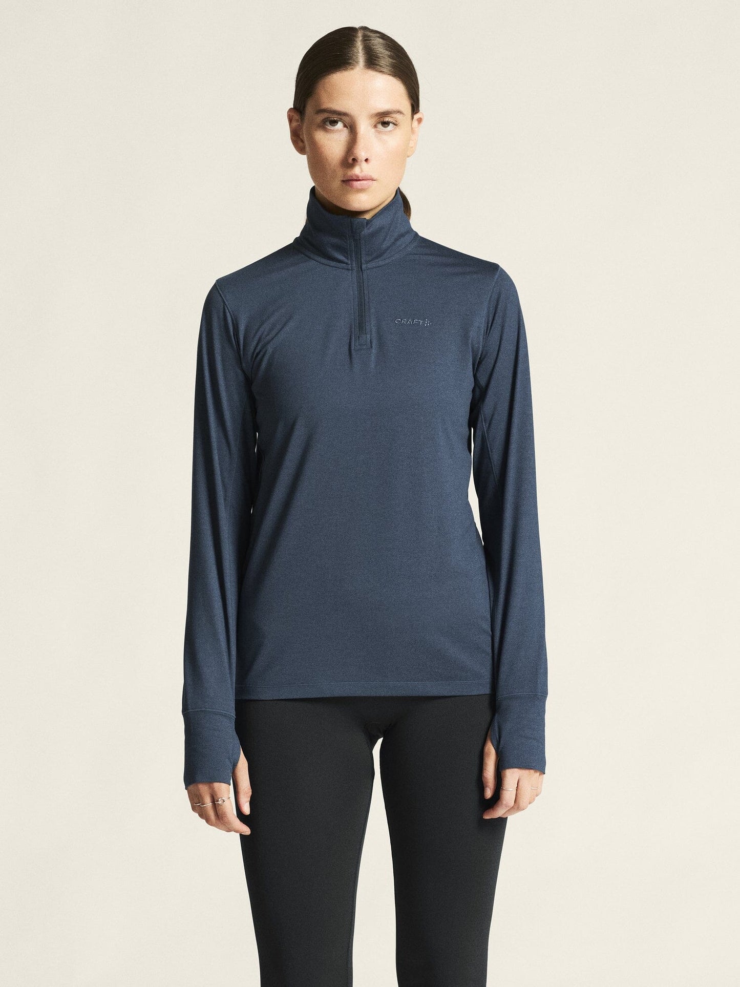 Women's Flow HZ LS - NORTH/MELANGE Craft Sportswear NA