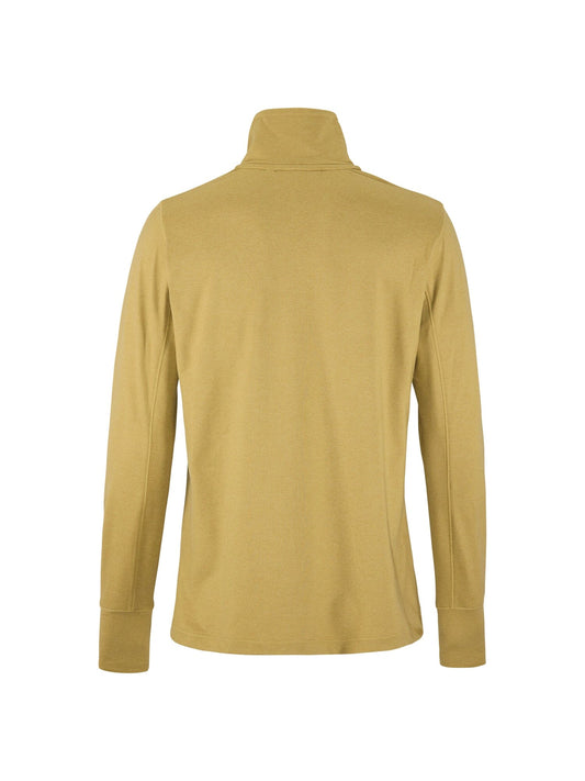 Women's Flow HZ LS - Khaki Melange Craft Sportswear NA