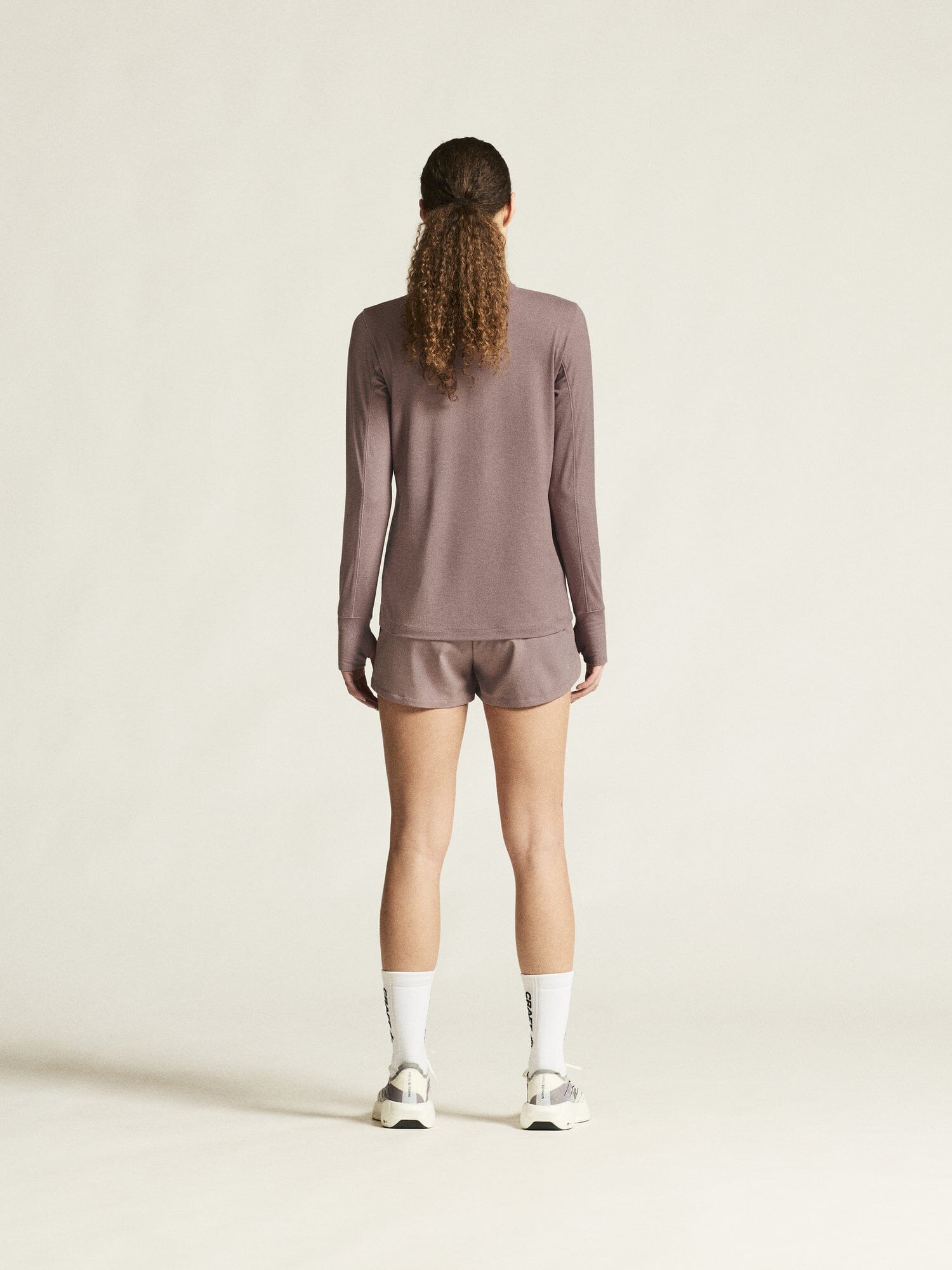 Women's Flow HZ LS - Potpurri Melange Craft Sportswear NA