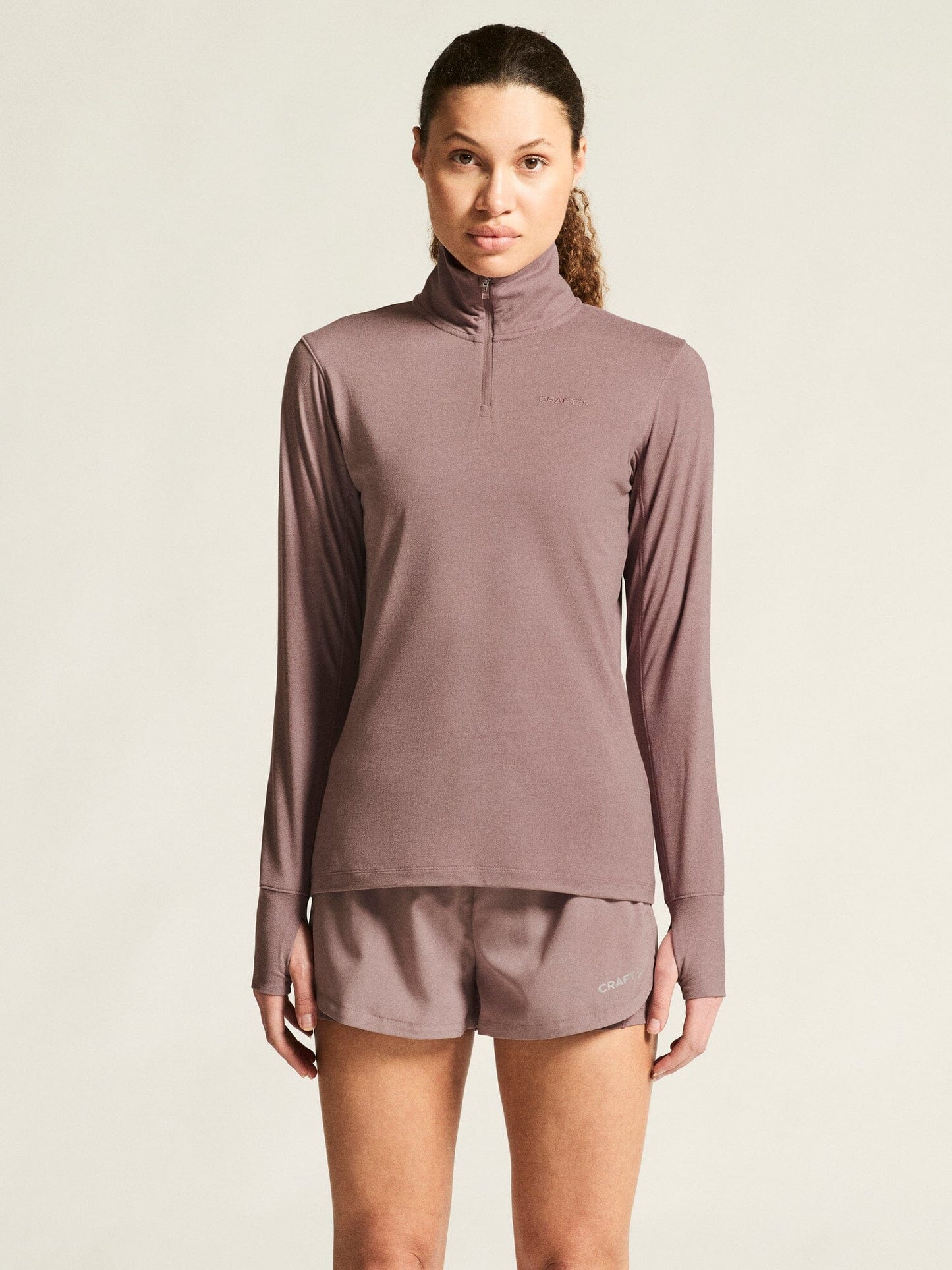 Women's Flow HZ LS - Potpurri Melange Craft Sportswear NA