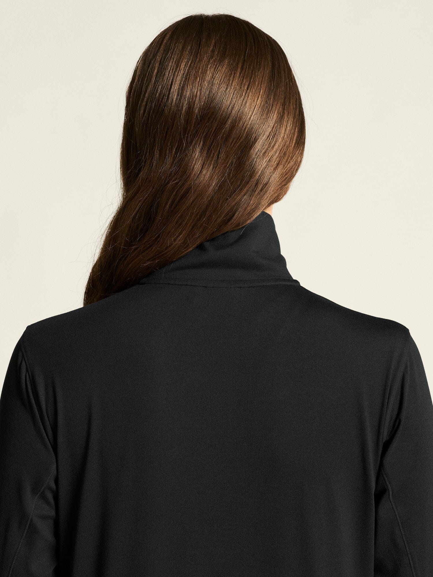 Women's Flow HZ LS - Black Melange Craft Sportswear NA