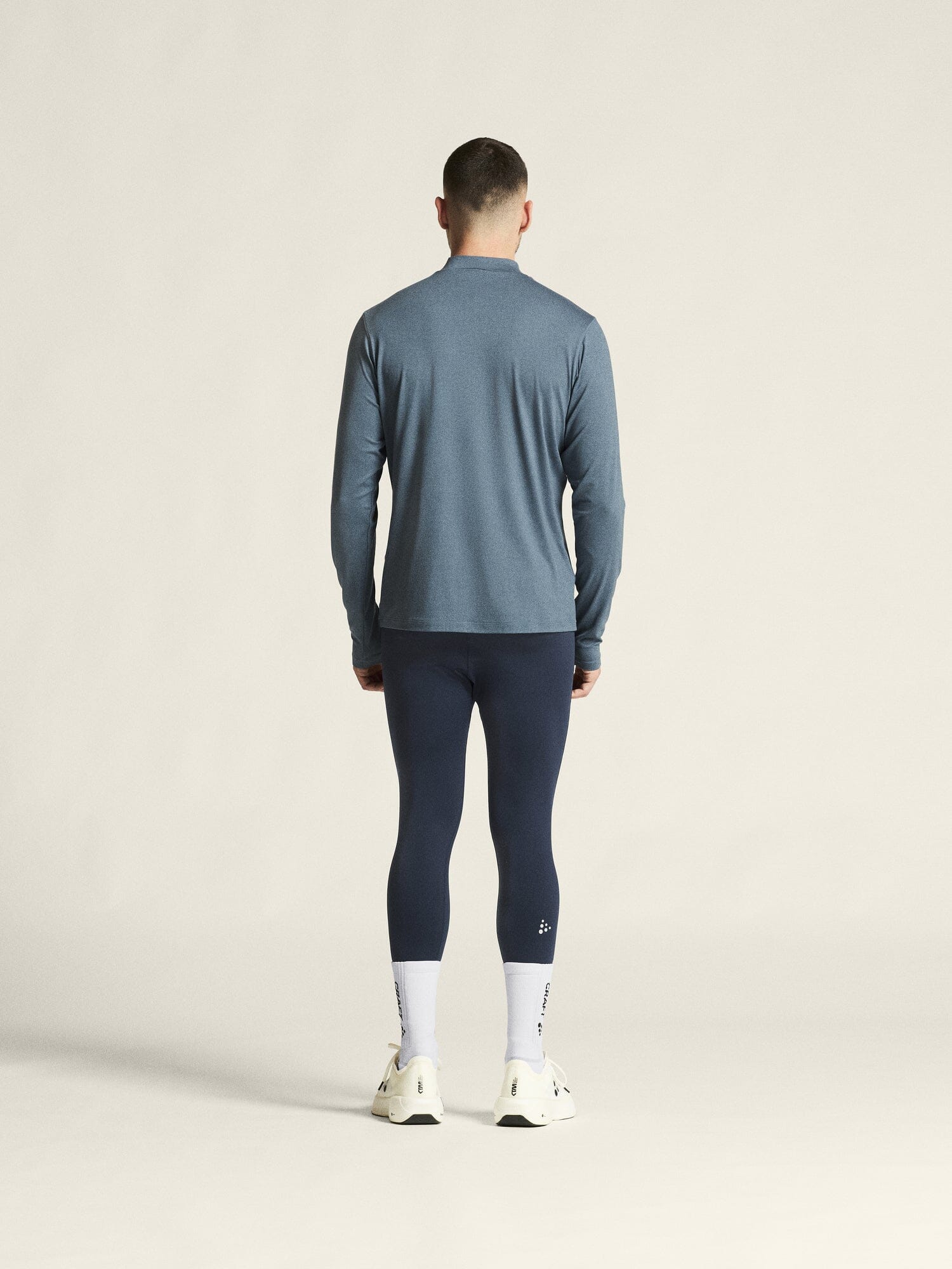 Men's Flow MN LS - Real/Melange Men's Tops, T's, and Tanks Craft Sportswear NA