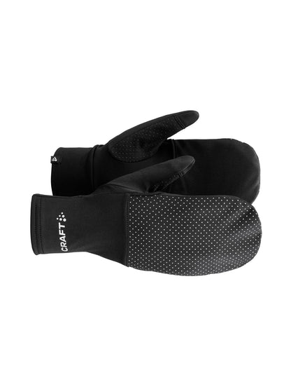 Lumen Fleece Hybrid Glove 2 - Black Craft Sportswear NA