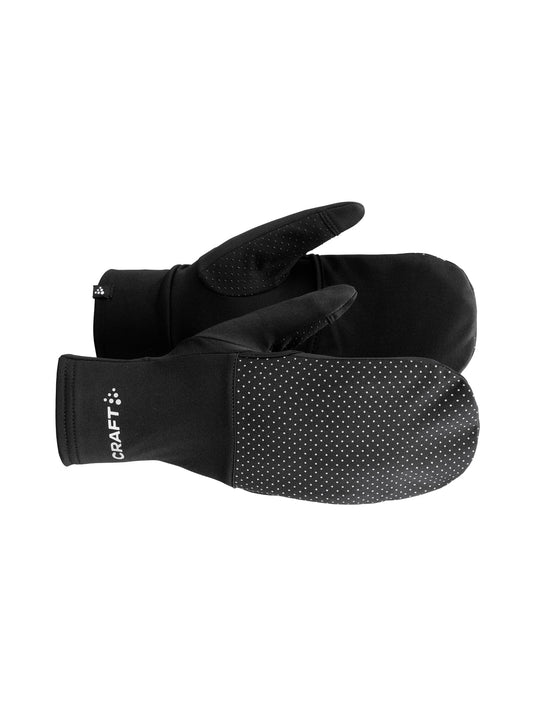 Lumen Fleece Hybrid Glove 2 - Black Craft Sportswear NA