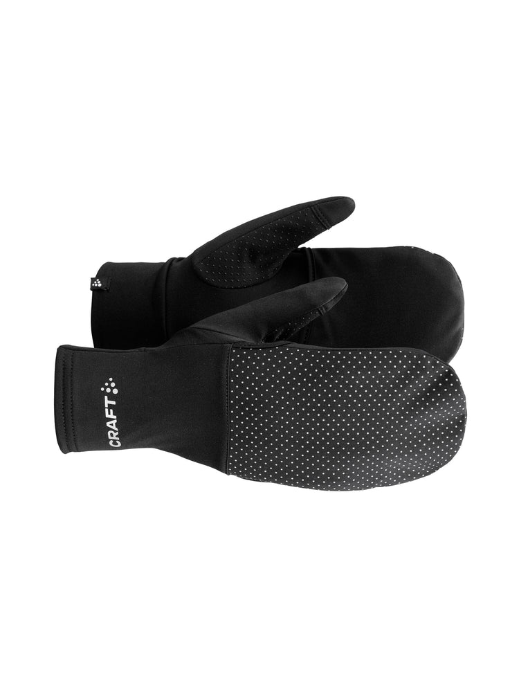 Lumen Fleece Hybrid Glove 2 - Black Craft Sportswear NA