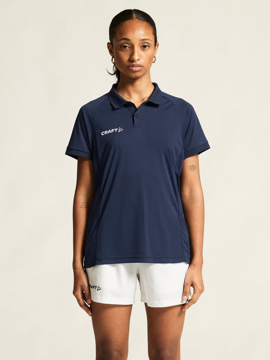 Women's Ability Polo - Navy Women's Tops, T's, and Tanks Craft Sportswear NA
