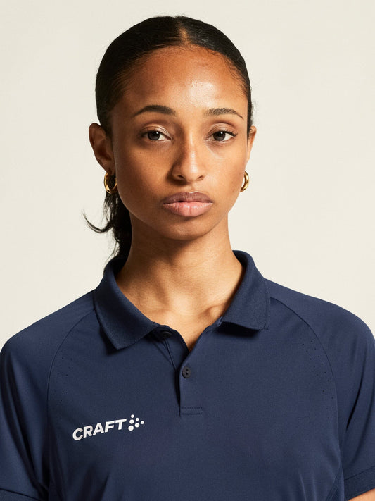 Women's Ability Polo - Navy Women's Tops, T's, and Tanks Craft Sportswear NA