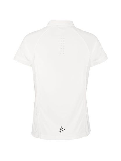Women's Ability Polo - White Women's Tops, T's, and Tanks Craft Sportswear NA