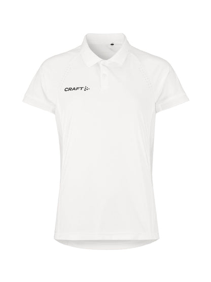 Women's Ability Polo - White Women's Tops, T's, and Tanks Craft Sportswear NA