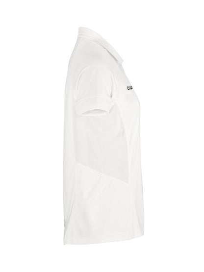 Women's Ability Polo - White Women's Tops, T's, and Tanks Craft Sportswear NA