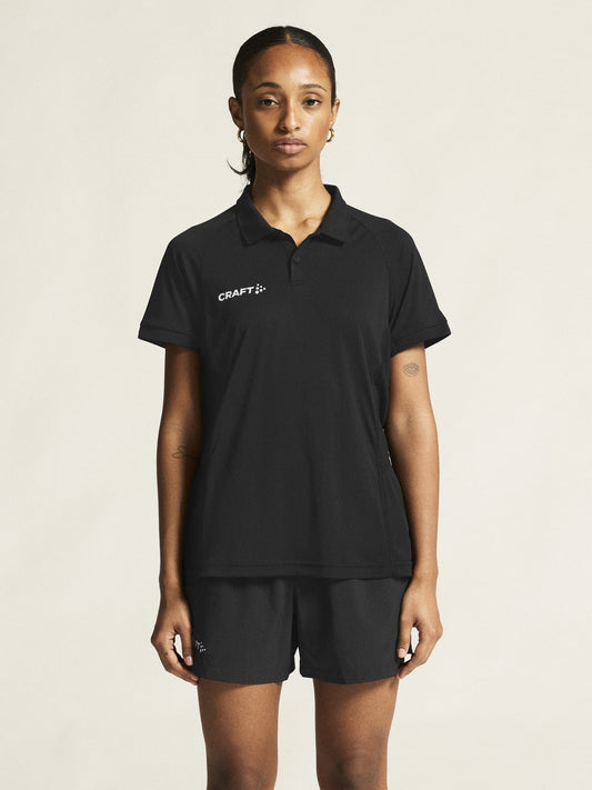 Women's Ability Polo - Black Craft Sportswear NA