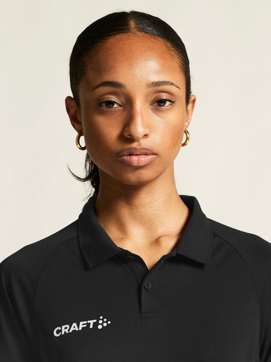 Women's Ability Polo - Black Craft Sportswear NA