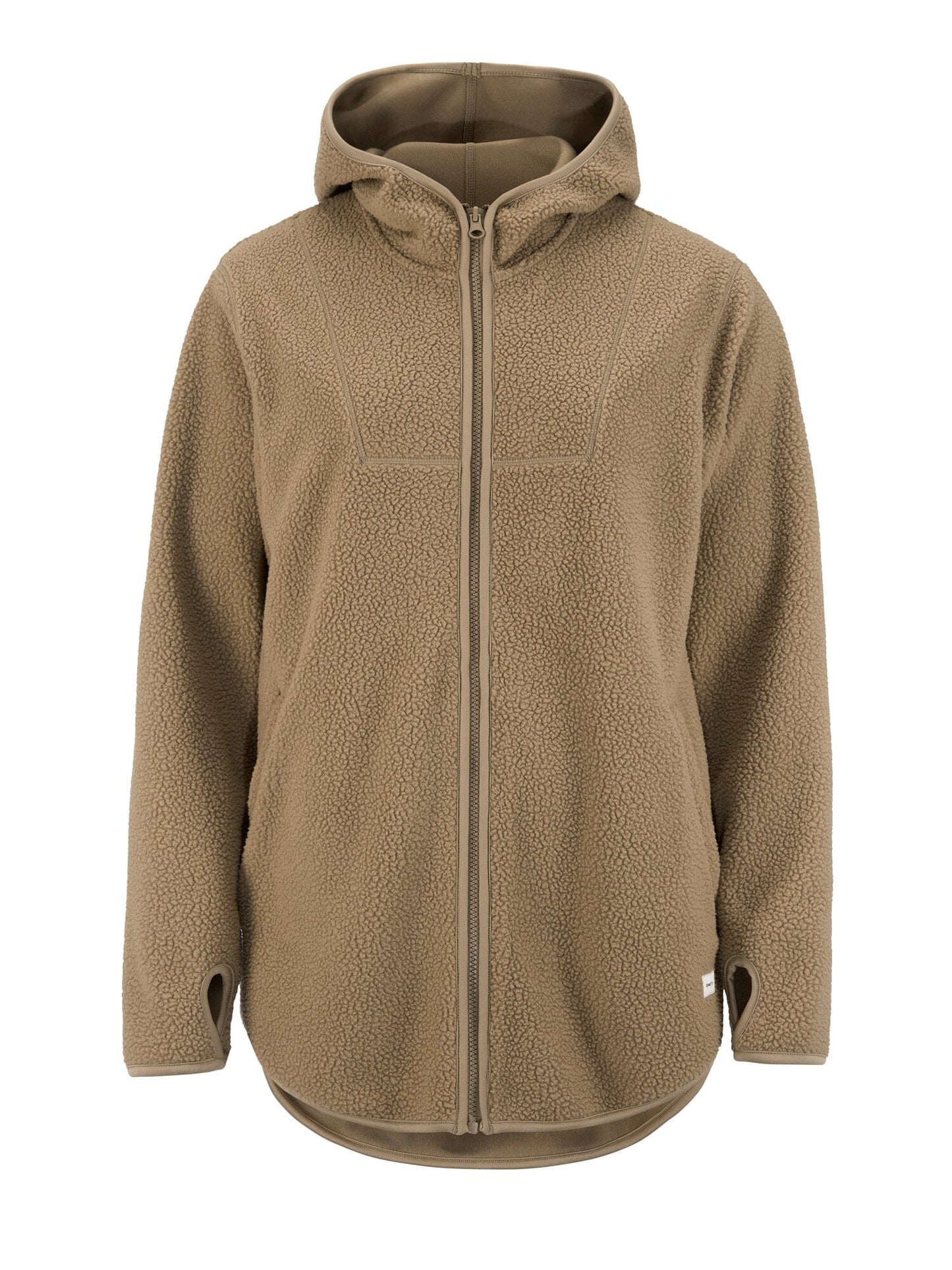 Women's Join Pile Fleece FZ Hood - TAUPE Craft Sportswear NA