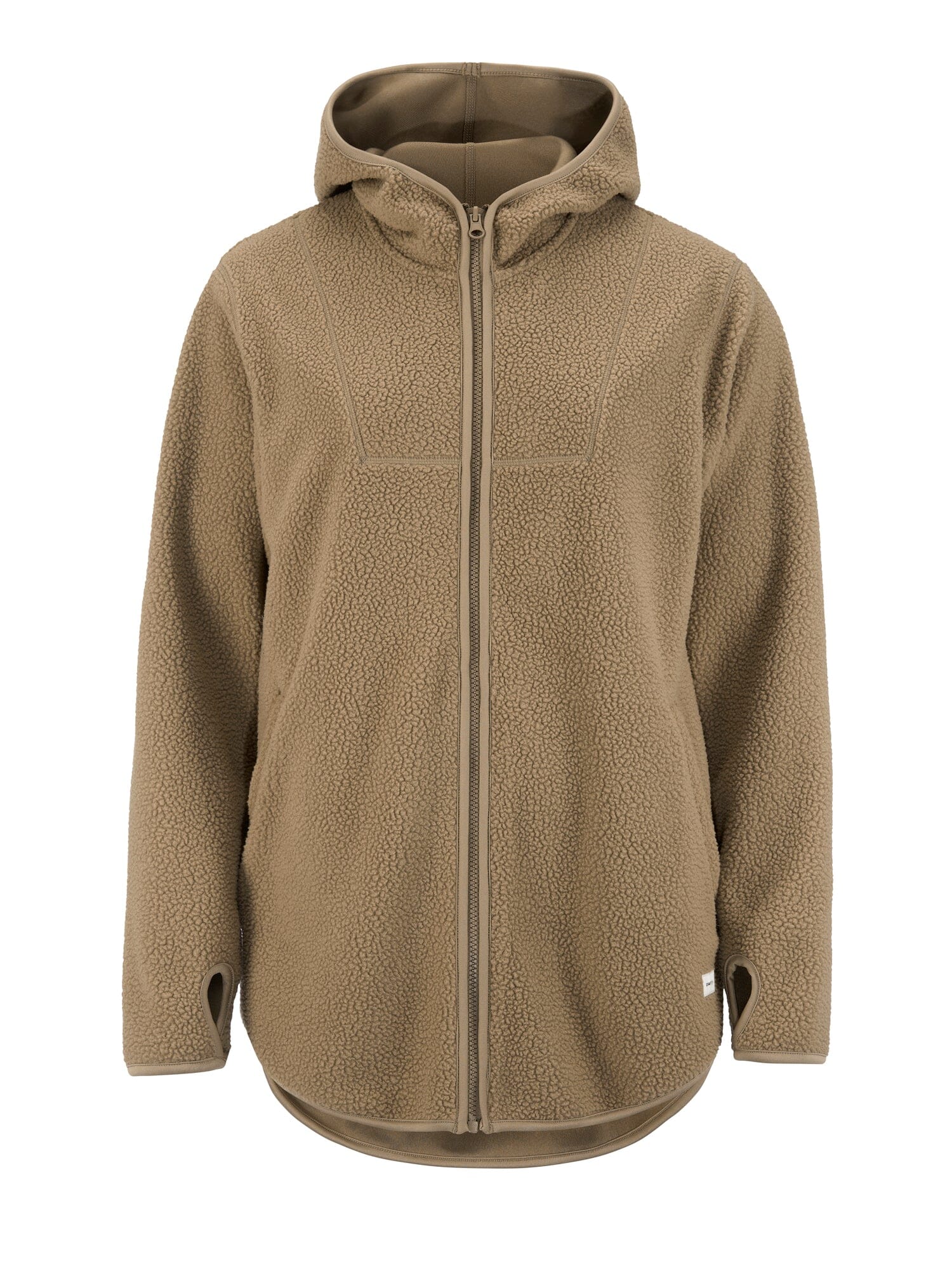 Women's Join Pile Fleece FZ Hood - TAUPE Craft Sportswear NA