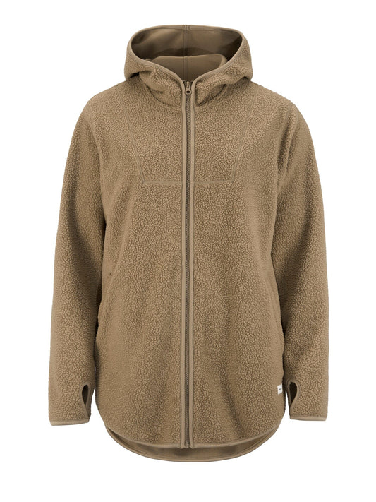 Women's Join Pile Fleece FZ Hood - TAUPE Craft Sportswear NA