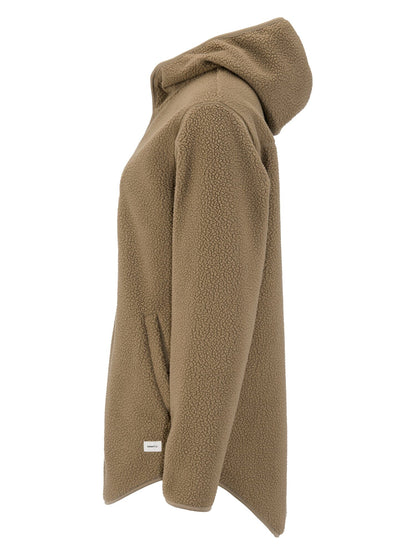 Women's Join Pile Fleece FZ Hood - TAUPE Craft Sportswear NA