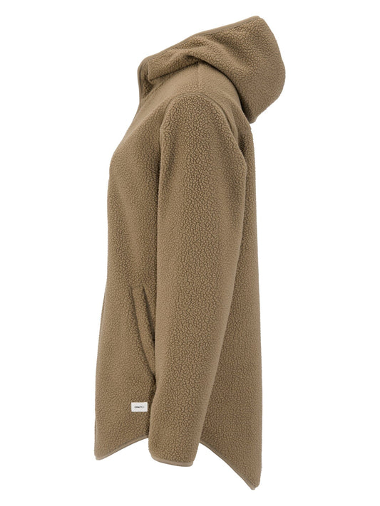 Women's Join Pile Fleece FZ Hood - TAUPE Craft Sportswear NA