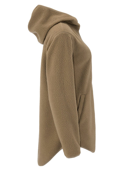 Women's Join Pile Fleece FZ Hood - TAUPE Craft Sportswear NA