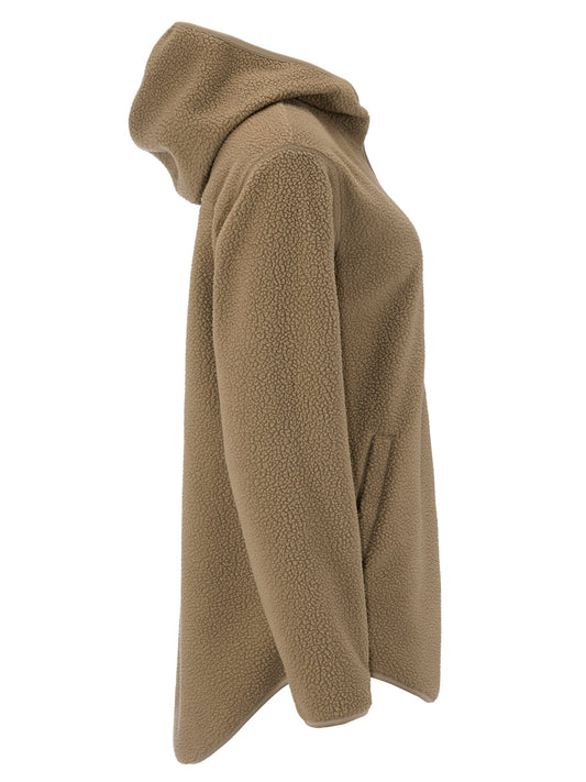 Women's Join Pile Fleece FZ Hood - TAUPE Craft Sportswear NA