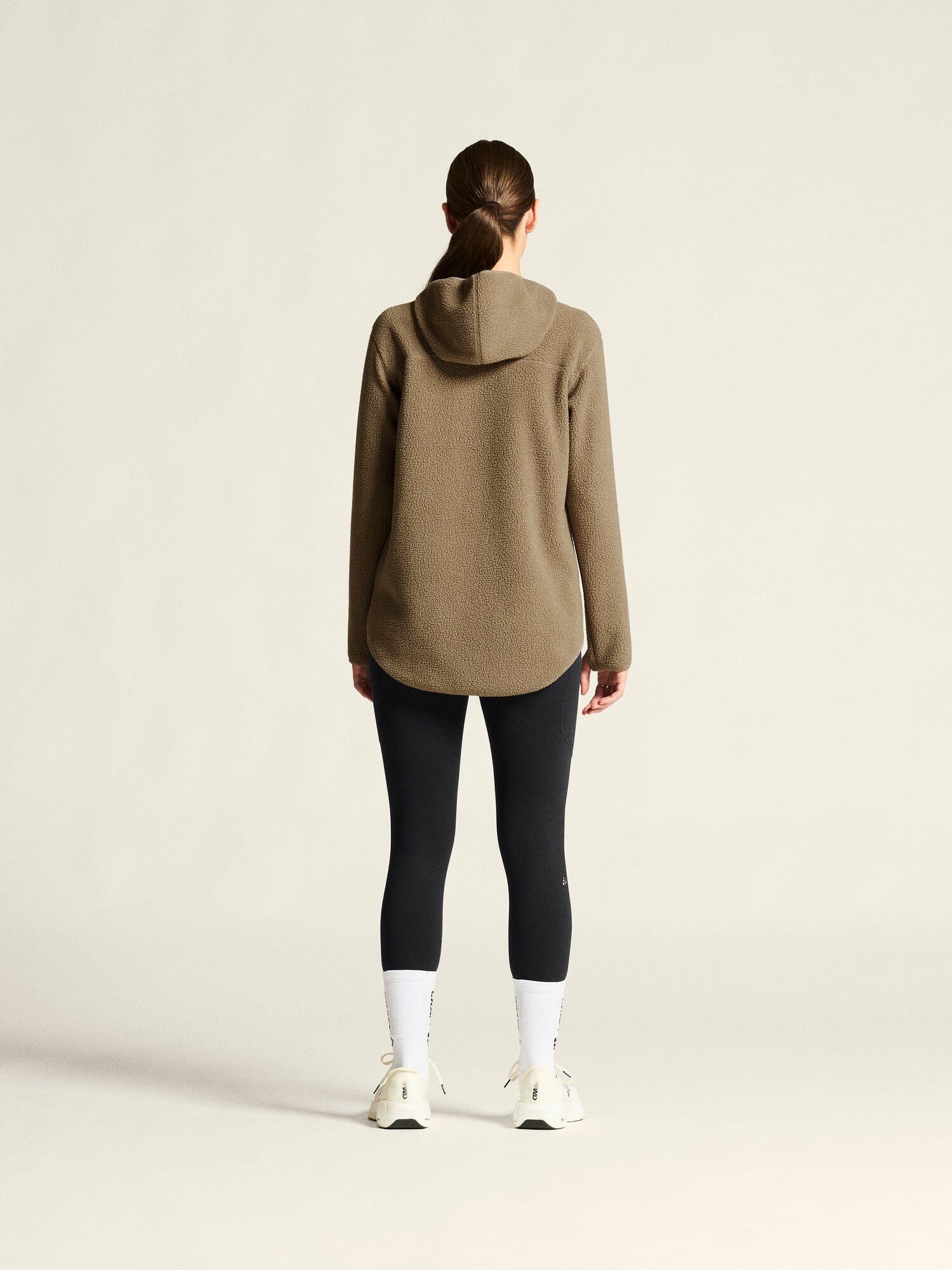 Women's Join Pile Fleece FZ Hood - TAUPE Craft Sportswear NA