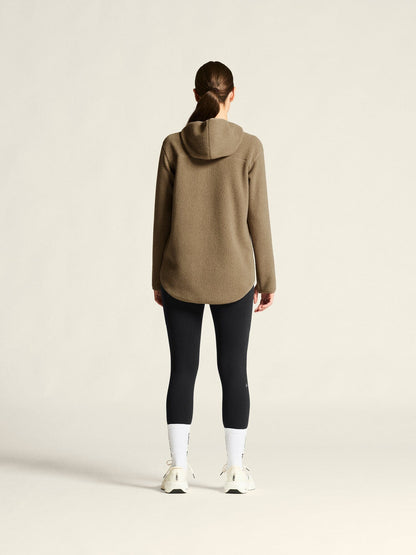 Women's Join Pile Fleece FZ Hood - TAUPE Craft Sportswear NA