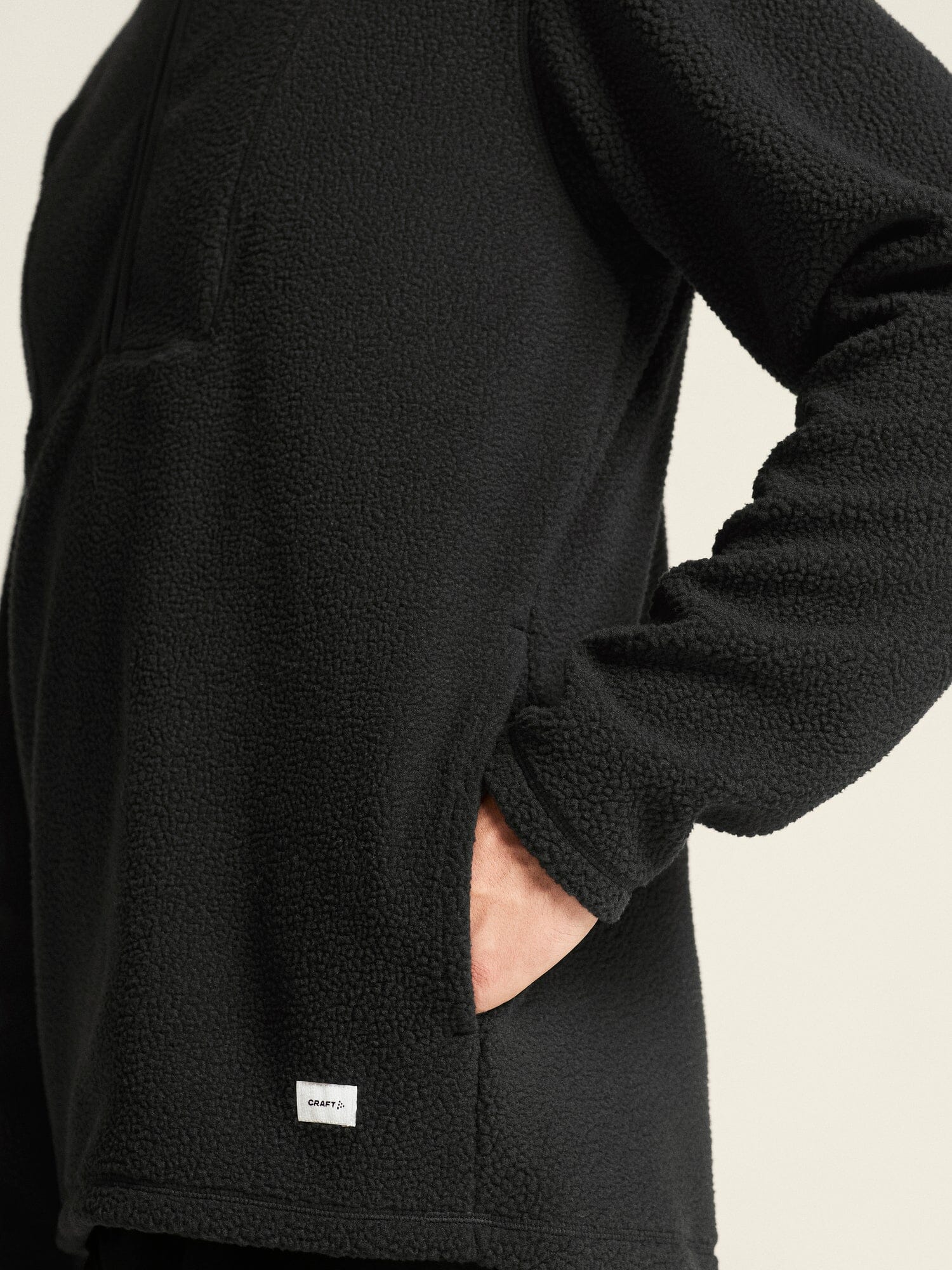 Men's Join Pile Fleece HZ - Black Craft Sportswear NA