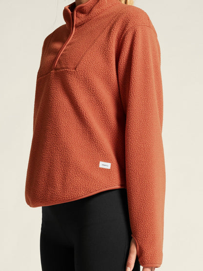 Women's Join Pile Fleece HZ - SEQUOIA Craft Sportswear NA