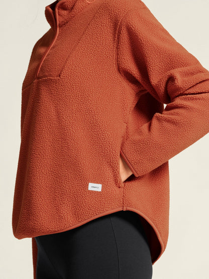 Women's Join Pile Fleece HZ - SEQUOIA Craft Sportswear NA