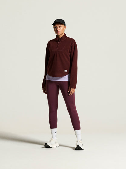 Women's Join Pile Fleece Half-Zip - DK Fig Craft Sportswear NA