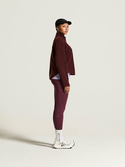 Women's Join Pile Fleece Half-Zip - DK Fig Craft Sportswear NA