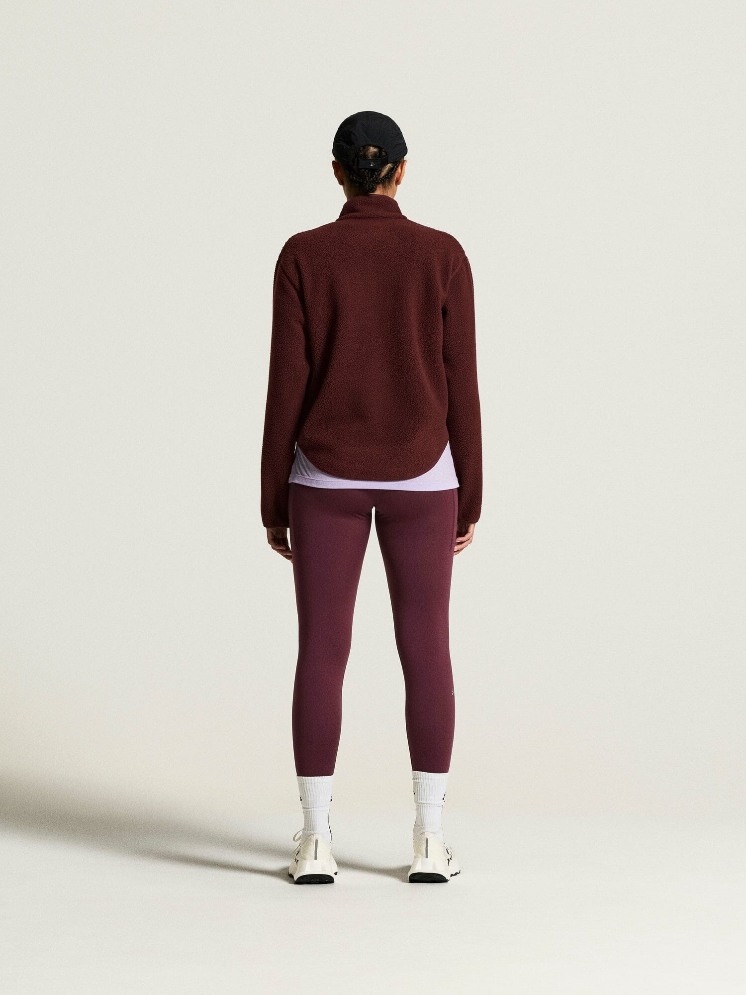 Women's Join Pile Fleece Half-Zip - DK Fig Craft Sportswear NA