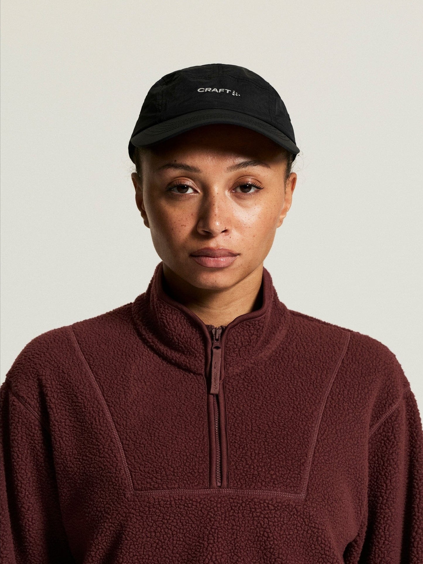 Women's Join Pile Fleece Half-Zip - DK Fig Craft Sportswear NA