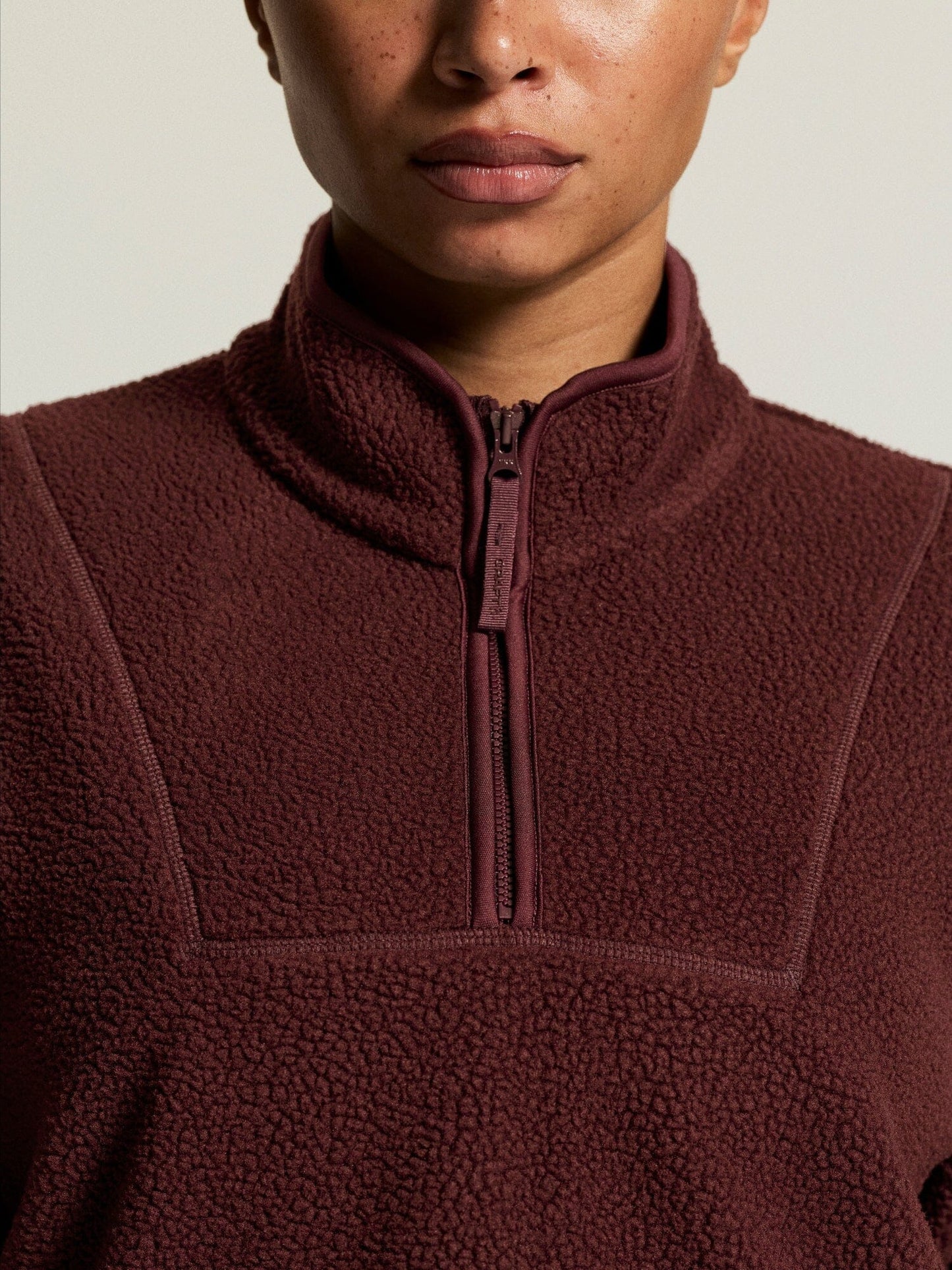 Women's Join Pile Fleece Half-Zip - DK Fig Craft Sportswear NA