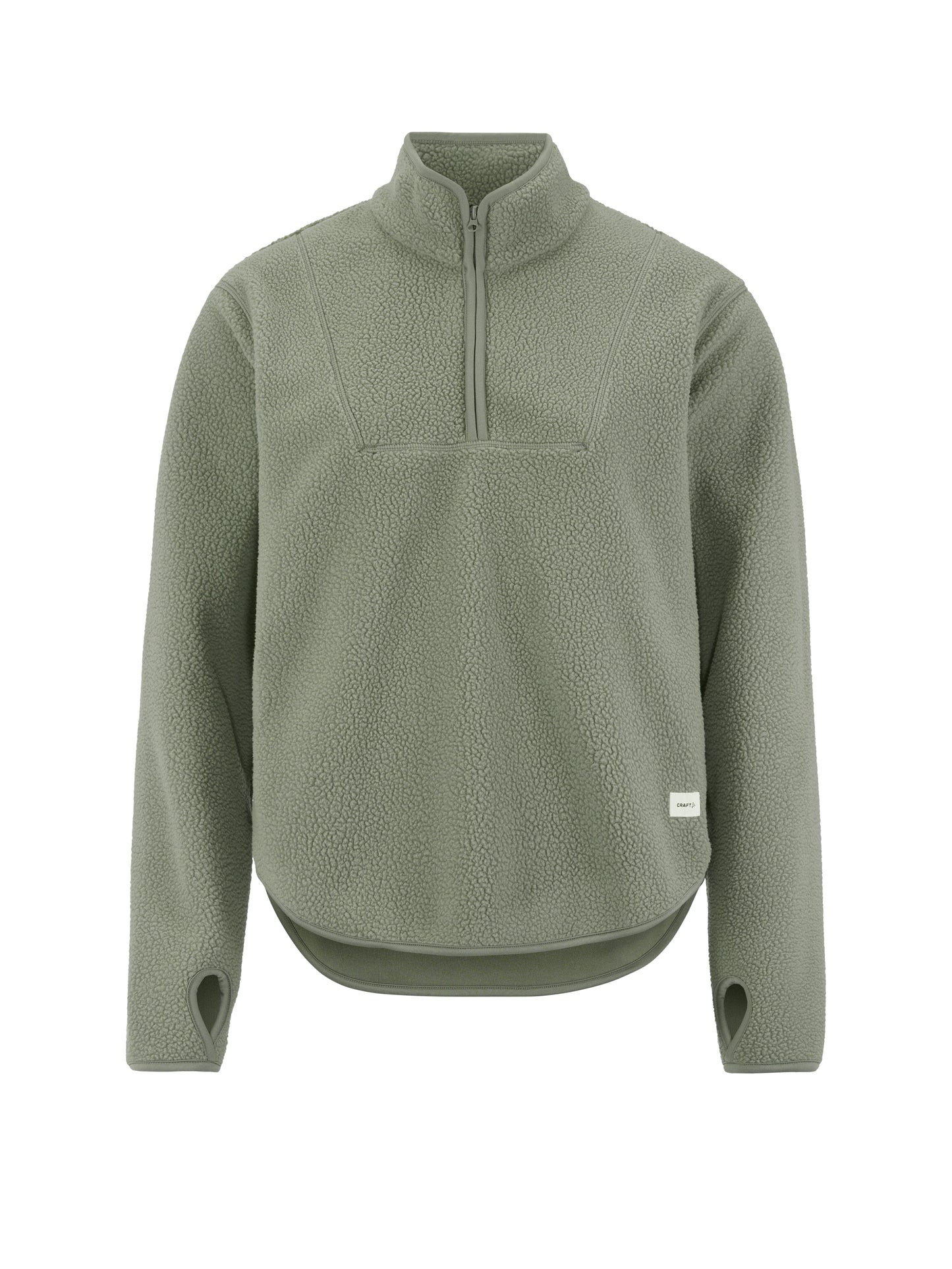 Women's Join Pile Fleece Half-Zip - Leaf Women's Midlayers and Hoodies Craft Sportswear NA