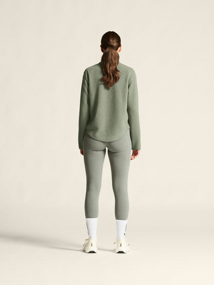 Women's Join Pile Fleece Half-Zip - Leaf Women's Midlayers and Hoodies Craft Sportswear NA