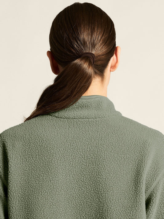 Women's Join Pile Fleece Half-Zip - Leaf Women's Midlayers and Hoodies Craft Sportswear NA
