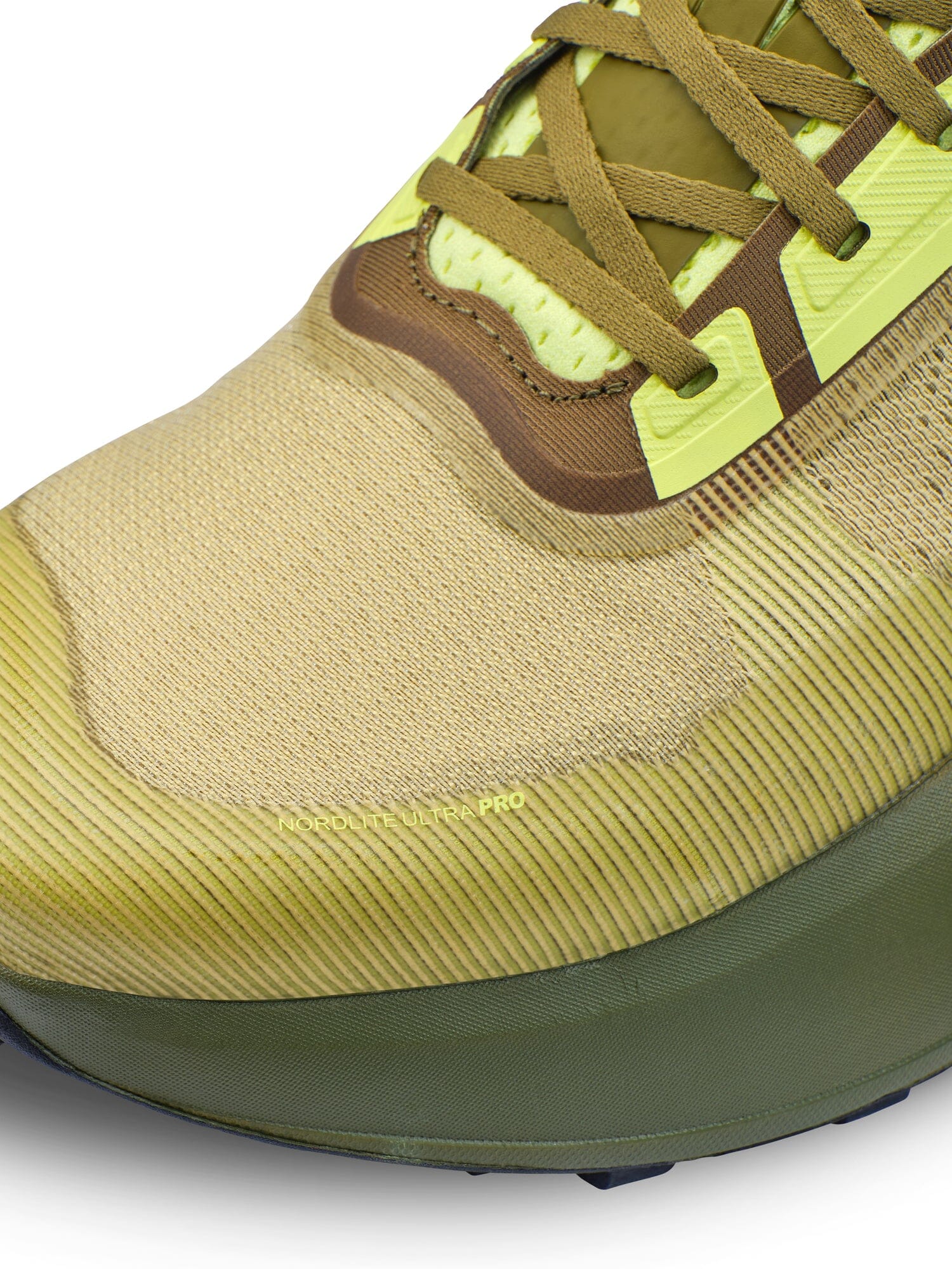 Men's Nordlite Ultra Pro Running Shoe - Leaf/Contrast Yellow Footwear Craft Sportswear NA
