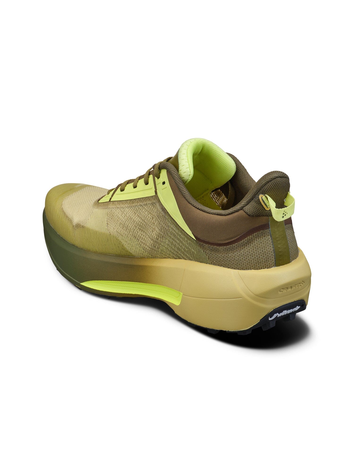 Men's Nordlite Ultra Pro Running Shoe - Leaf/Contrast Yellow Footwear Craft Sportswear NA