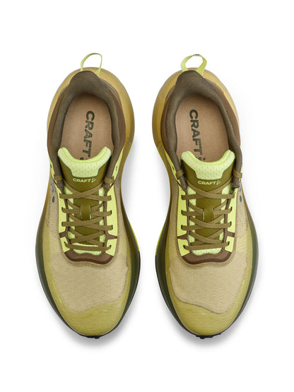 Men's Nordlite Ultra Pro Running Shoe - Leaf/Contrast Yellow Footwear Craft Sportswear NA