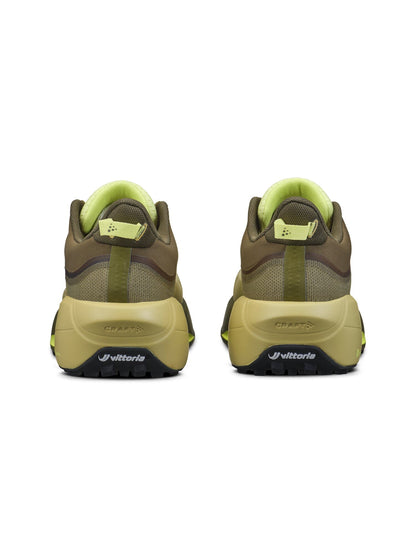 Women's Nordlite Ultra Pro Running Shoe - Leaf/Contrast Yellow Footwear Craft Sportswear NA