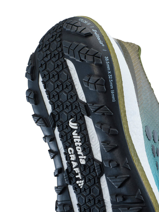 Men's Xplor 2 Running Shoe - Ink Blue/ Contrast Green Footwear Craft Sportswear NA