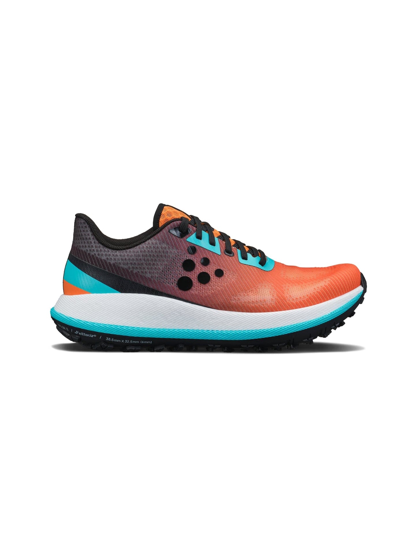 Men's Xplor 2 Running Shoe - Flourange/Contrast Black Footwear Craft Sportswear NA