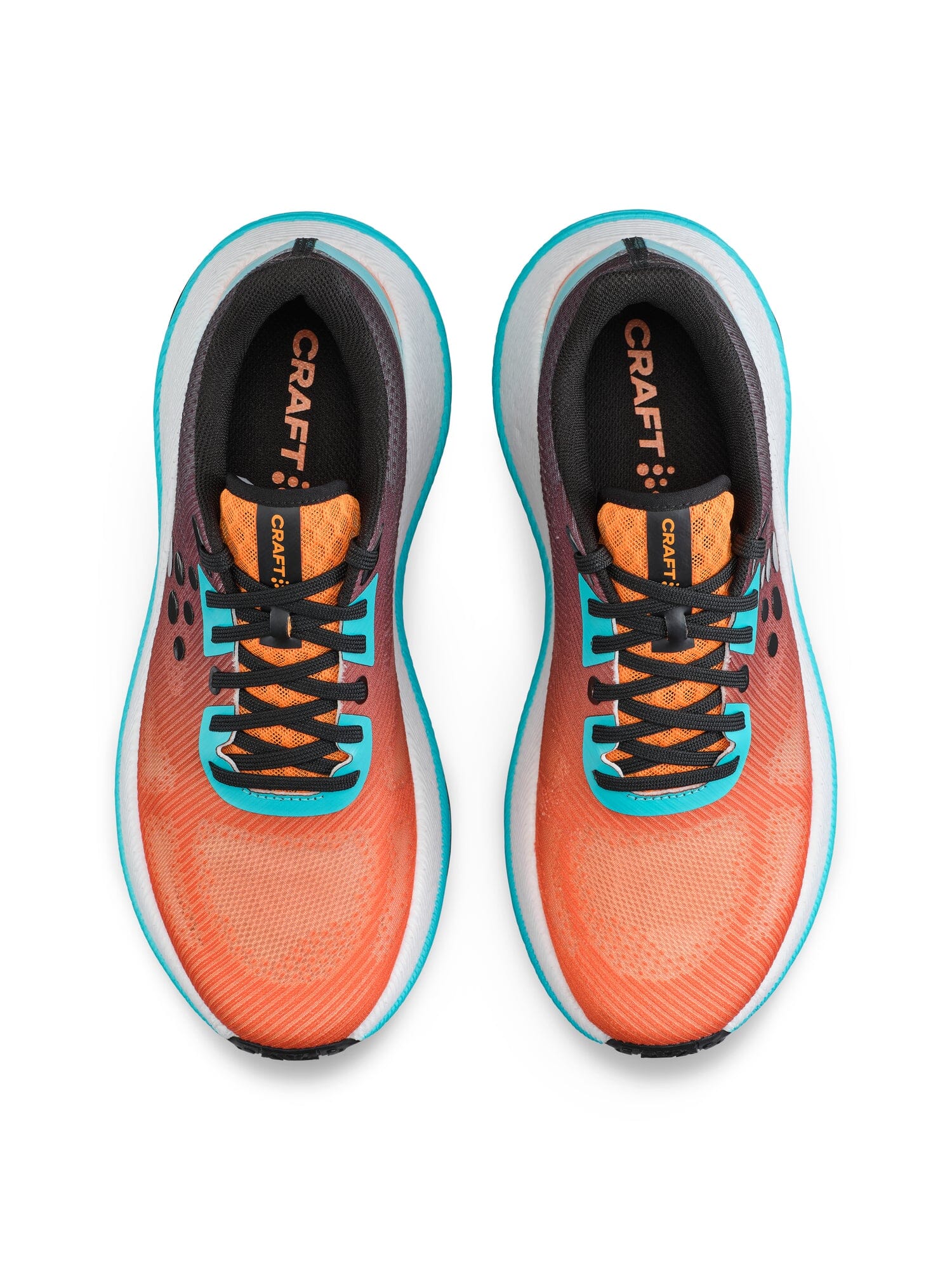 Men's Xplor 2 Running Shoe - Flourange/Contrast Black Footwear Craft Sportswear NA