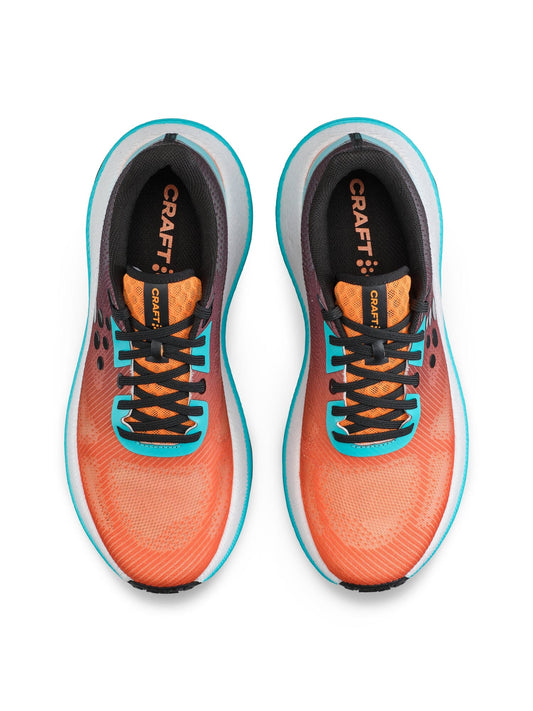 Men's Xplor 2 Running Shoe - Flourange/Contrast Black Footwear Craft Sportswear NA