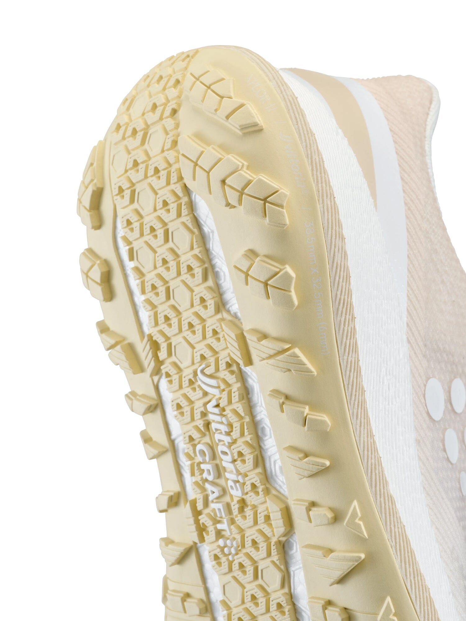 Women's Xplor 2 Running Shoe - Ash White/Contrast Beige Craft Sportswear NA