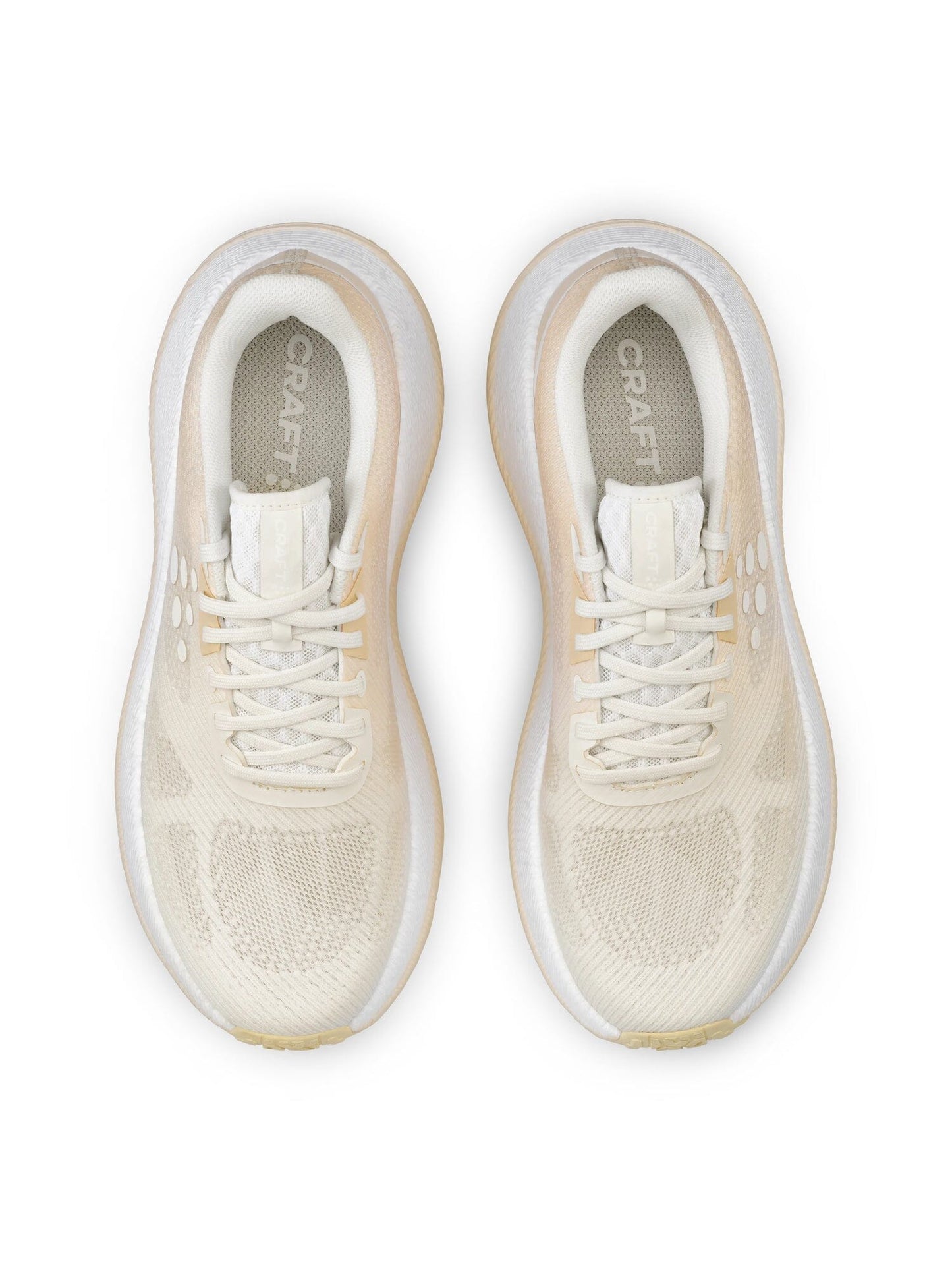 Women's Xplor 2 Running Shoe - Ash White/Contrast Beige Craft Sportswear NA